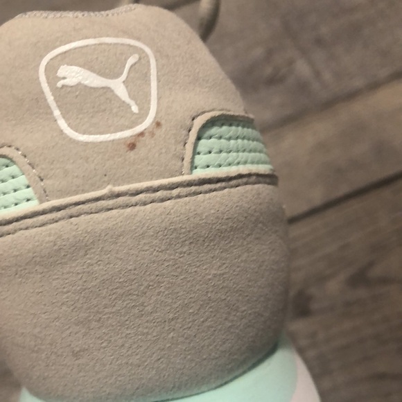 Puma retro runner sneakers in mint and light grey with soft foam support inserts - Picture 10 of 11